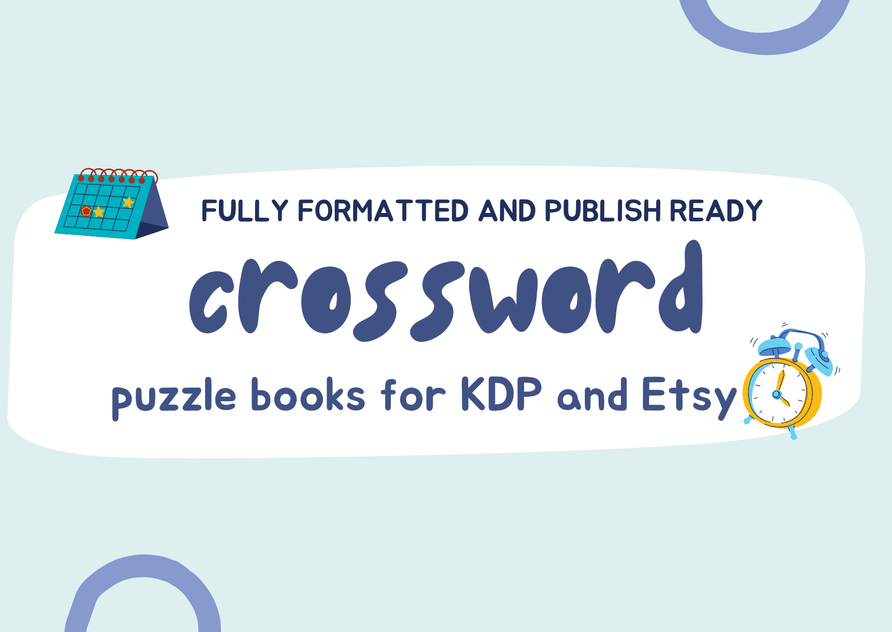 free kdp crossword puzzle book creator