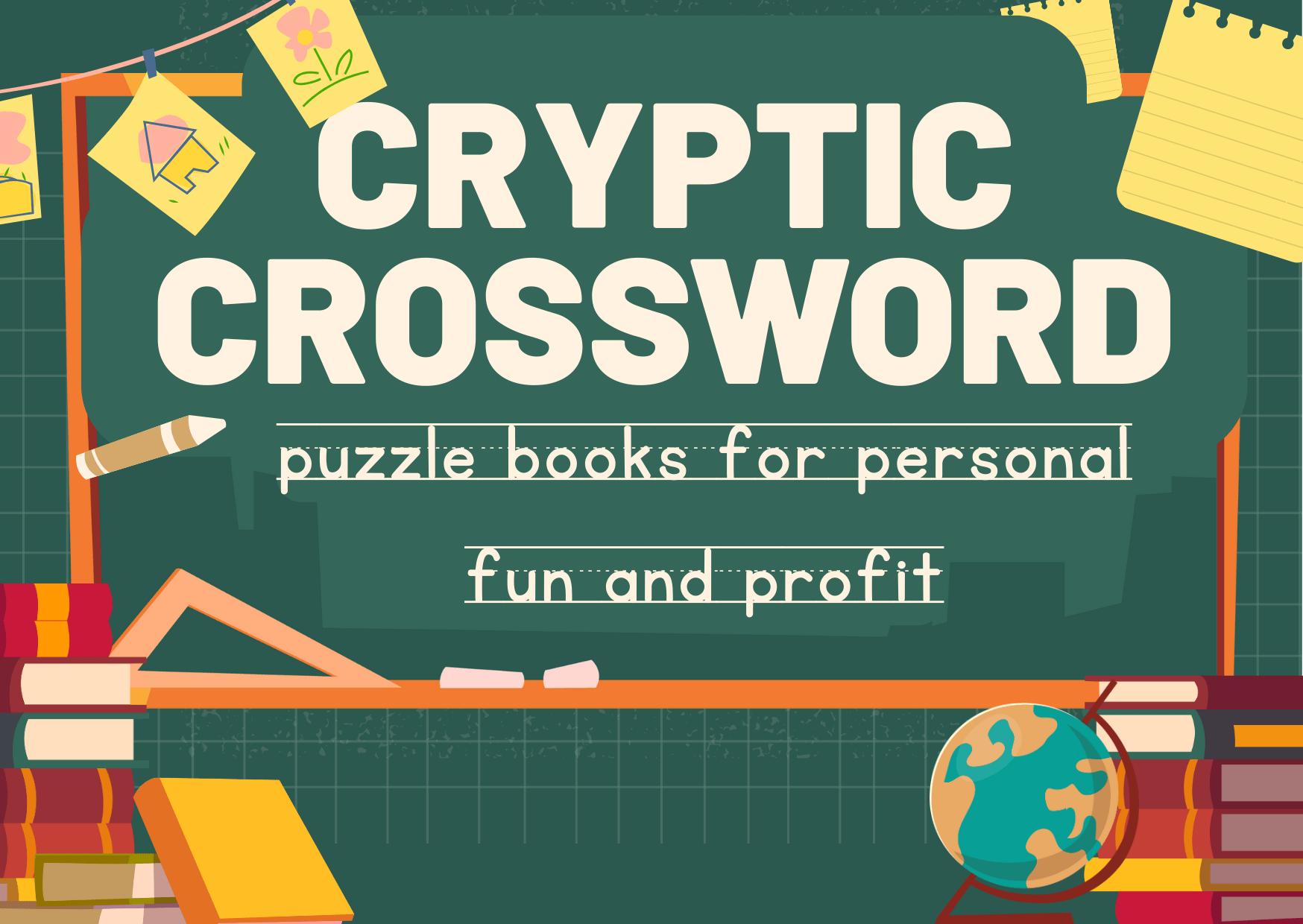kdp cryptic crossword printable puzzle books